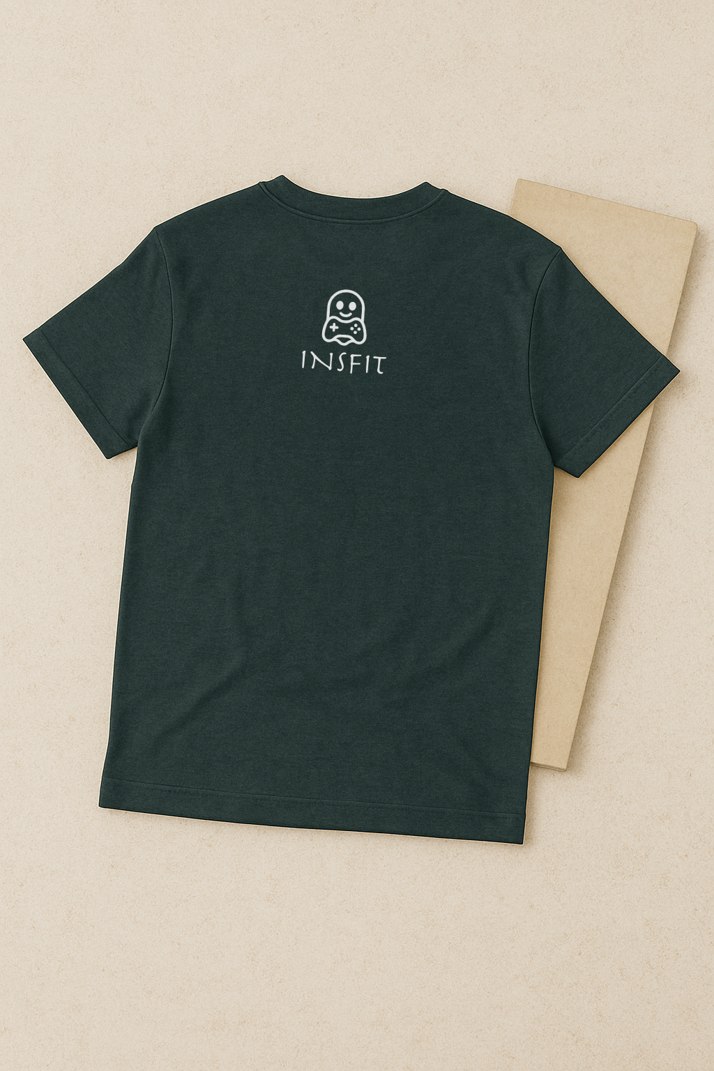 Hang In There – Astronaut Survival Graphic Tee (Bottle Green)