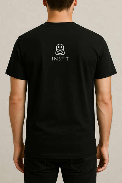 Exorcism Loading 87% – Gamer Horror Graphic Tee (Black)